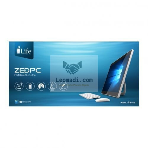 Ilife Zed PC Portable AIODesktop Intel Celeron 3GB RAM 500GB HDD + 32GB SSD 17.3″Touch Screen Windows 10